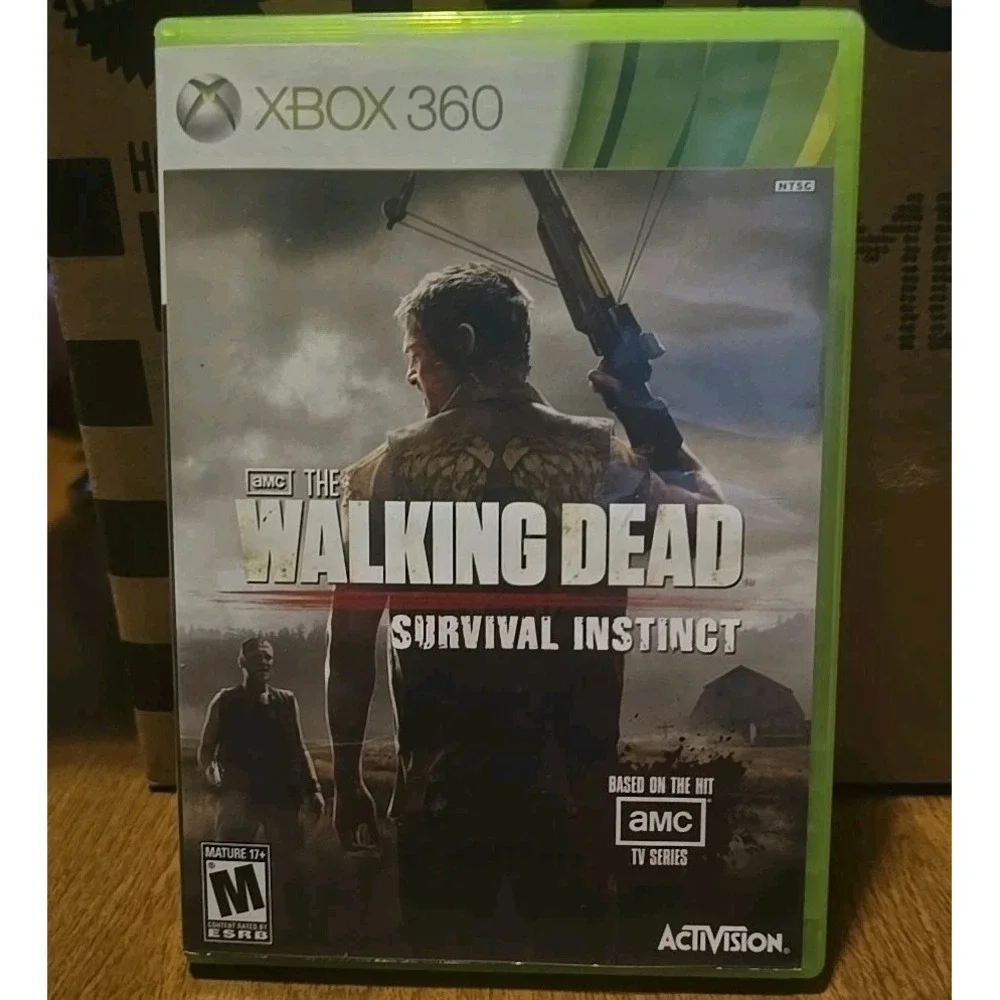 Walking Dead Survival Instinct - Microsoft Xbox 360 Pristine Tested Authentic